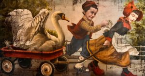 "Swan Heist" (2022) by Jill McVarish