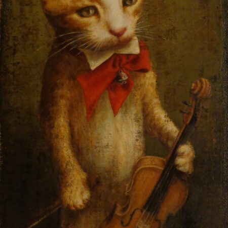 "The Cat and the Fiddle" (card)
