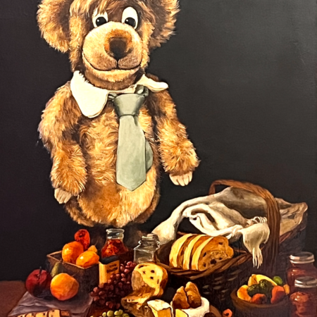 "Contents of a Stolen Picinic Basket" by Jill McVarish