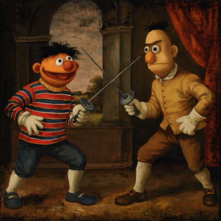 "The Importance of Beating Ernest" by Jill McVarish (Card)